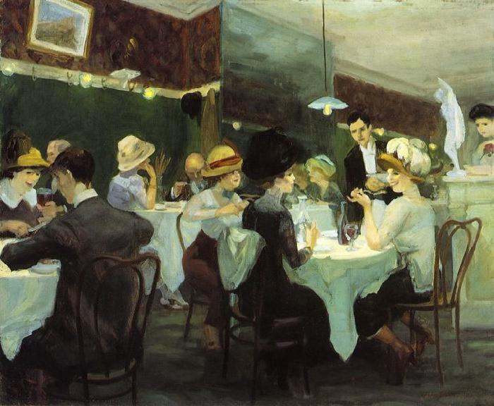 John French Sloan Renganeschi's Saturday Night (1912) by John Sloan oil painting image